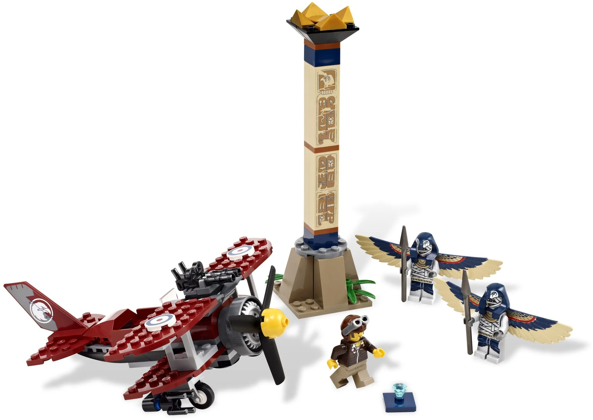Egypt: flying mummies attack 乐高 LEGO 7307