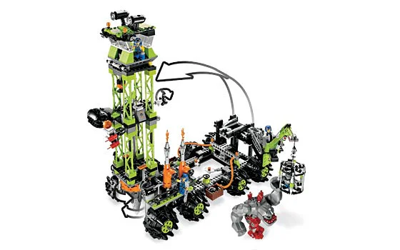 Energy exploration: titanium rig console 乐高 LEGO 8964 image 4