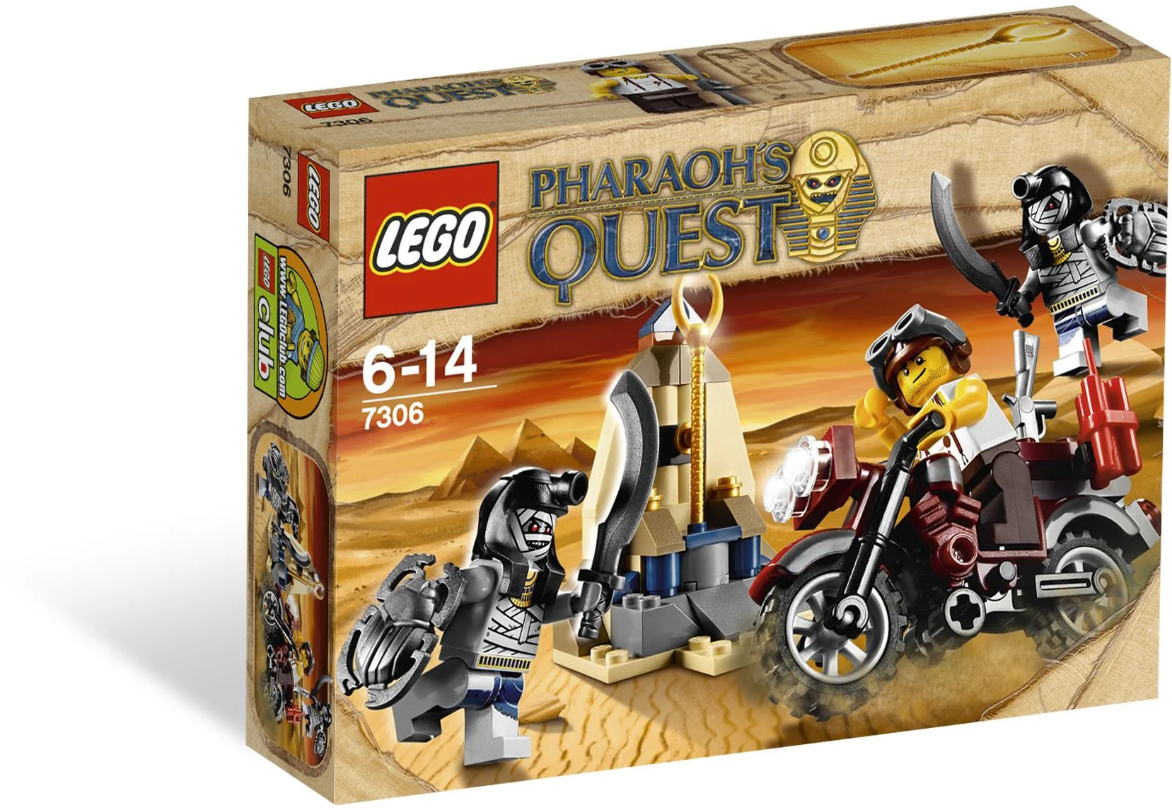 Egypt: Guardian of the golden scepter 乐高 LEGO 7306 image 1