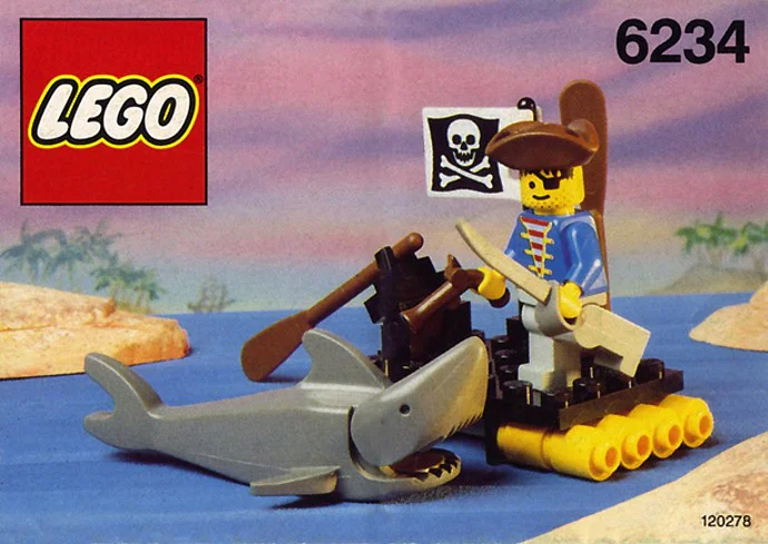 Piracy: Pirate rafts 乐高 LEGO 6234 image 1