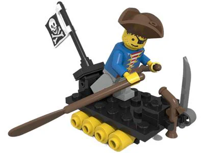 Piracy: Pirate rafts 乐高 LEGO 6234 image 2
