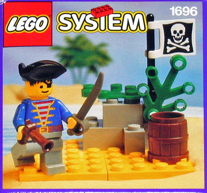 Pirate: Pirate Island 乐高 LEGO 1464 image 2