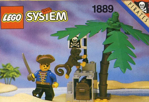 Pirates: treasure keepers 乐高 LEGO 1889 image 1