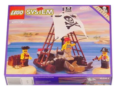 Piracy: The Invader raft 乐高 LEGO 6261 image 2