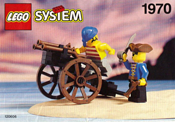 Pirates: Pirate guns 乐高 LEGO 1970 image 1
