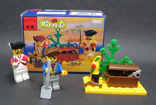 Pirate: Pirate Treasure 启蒙 QMAN/ENLIGHTEN/Keeppley 9602 image 1