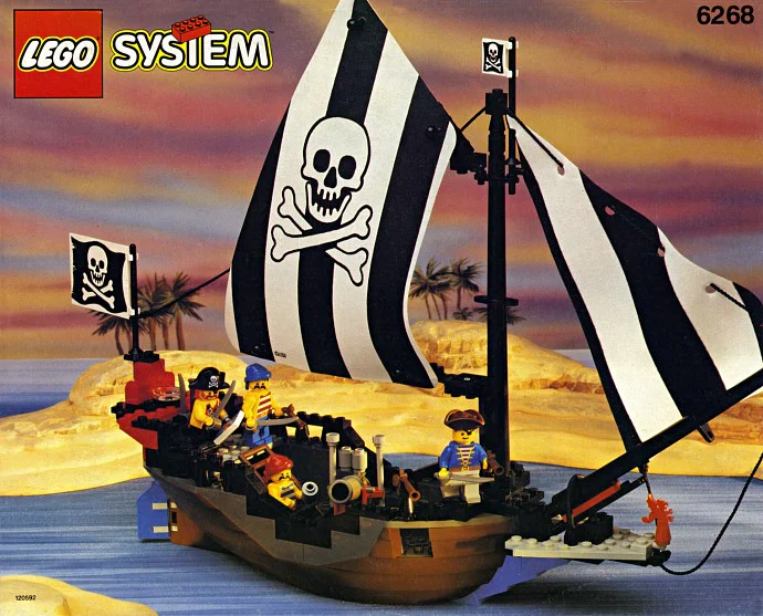 Pirate: Fugitive 乐高 LEGO 6268 image 1