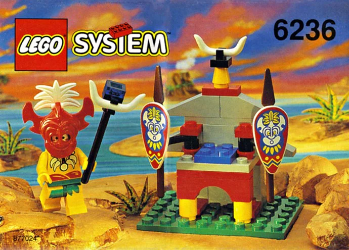 Mysterious Island: Pirate: Tribal Throne 启蒙 QMAN/ENLIGHTEN/Keeppley 0158 image 1