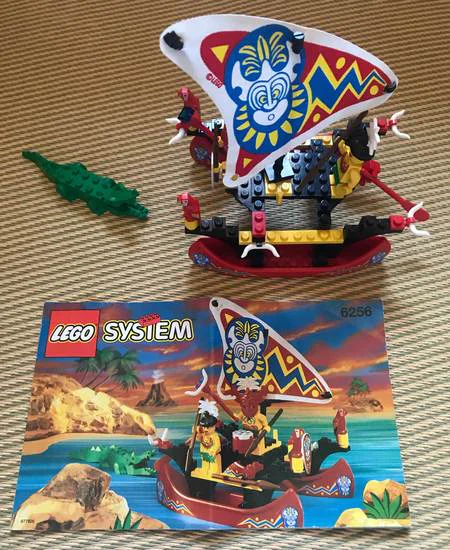 Mysterious Island: Pirate: Native Canoe 启蒙 QMAN/ENLIGHTEN/Keeppley 0156 image 2