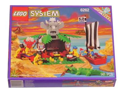 Mysterious Island: Pirates: Tribal Chief's Throne 启蒙 QMAN/ENLIGHTEN/Keeppley 0159 image 2