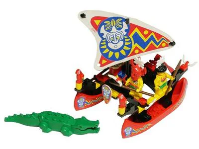 Mysterious Island: Pirate: Native Canoe 启蒙 QMAN/ENLIGHTEN/Keeppley 0156 image 3