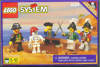 Pirates: Pirate Navy Boys 乐高 LEGO 6204 image 1