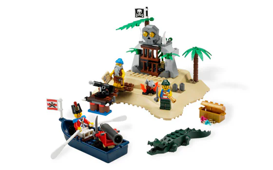 Pirate: Sacking the island. 乐高 LEGO 6241 image 1