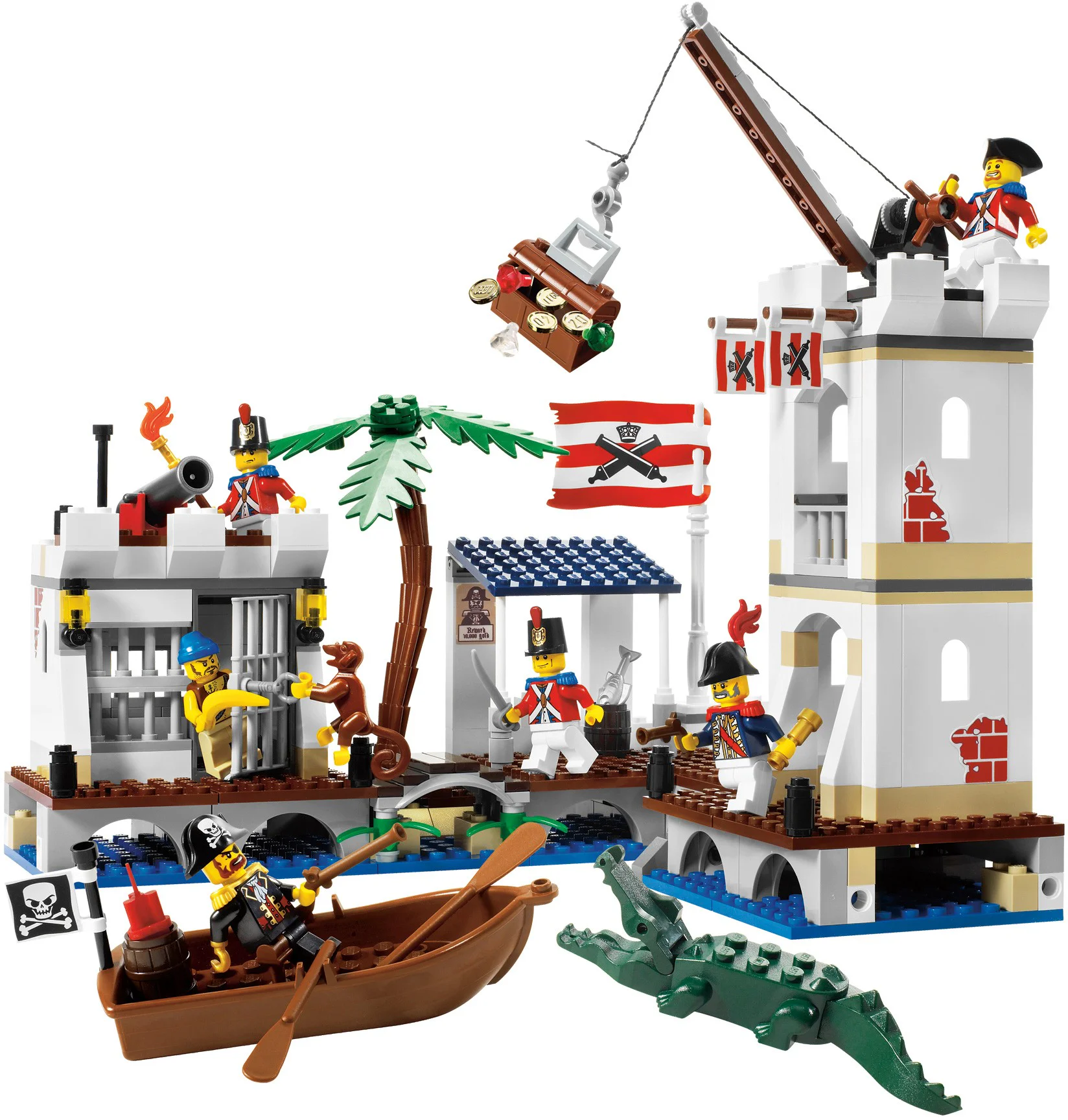 Pirates: soldier's fortress 乐高 LEGO 6242