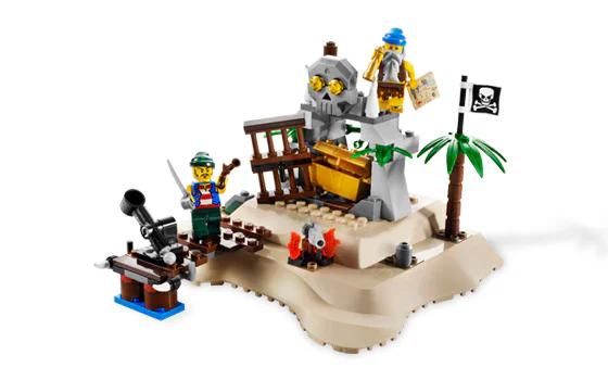 Pirate: Sacking the island. 乐高 LEGO 6241 image 3