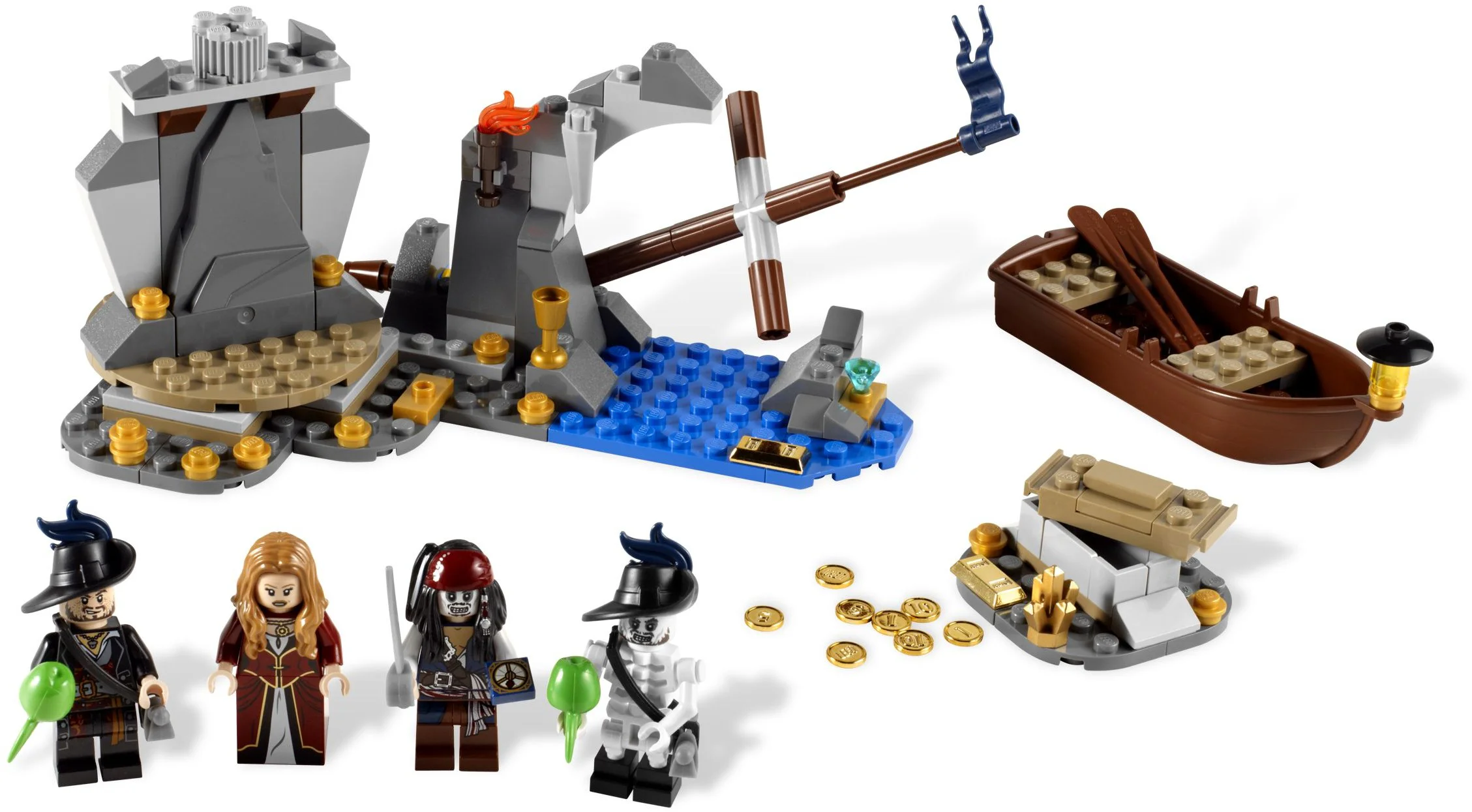 The Curse of the Black Pearl: Caribbean Pirates: The Island of Death 乐高 LEGO 4181
