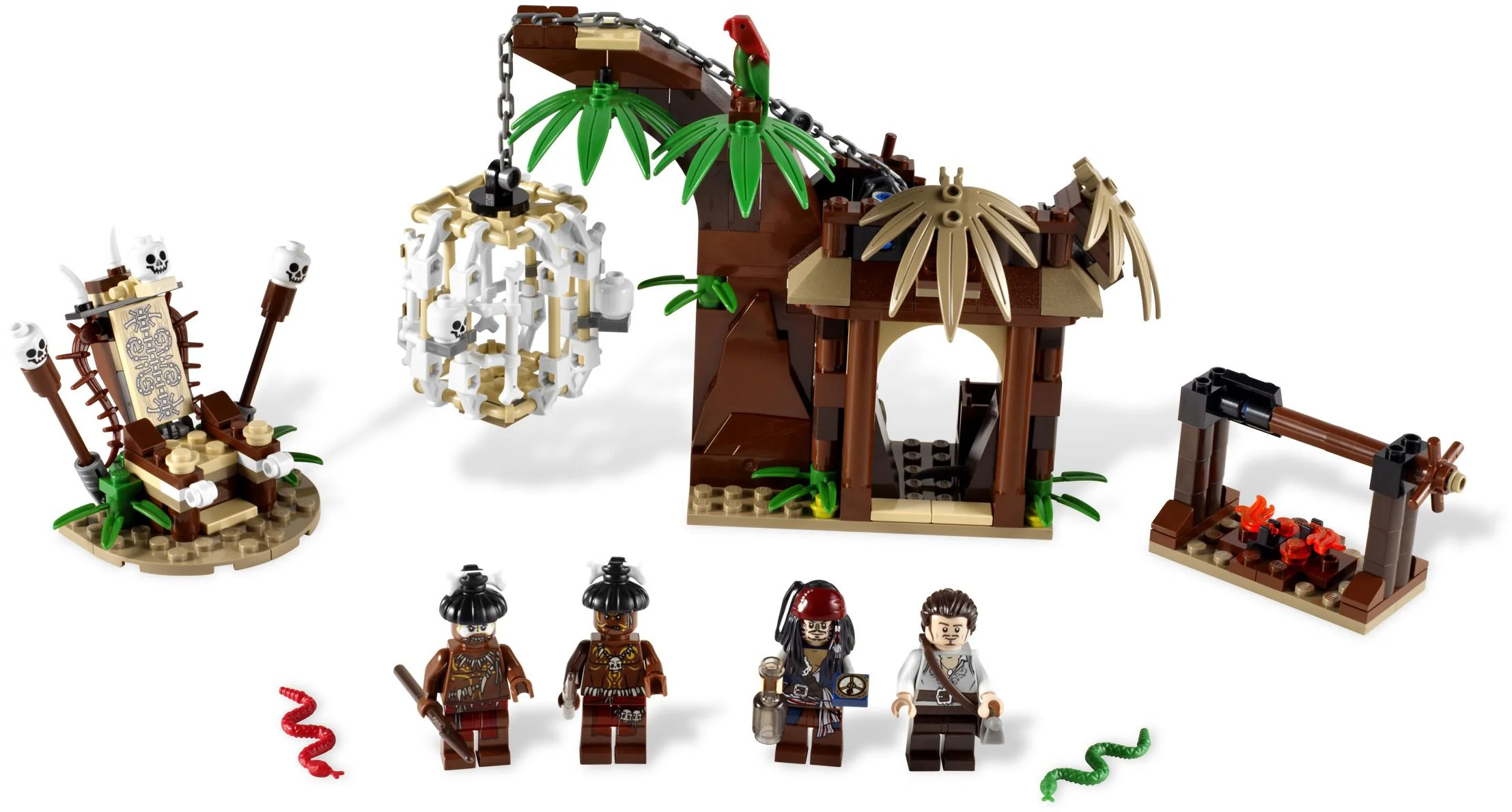 Psychics: Caribbean Pirates: Escaping the Esperate 乐高 LEGO 4182