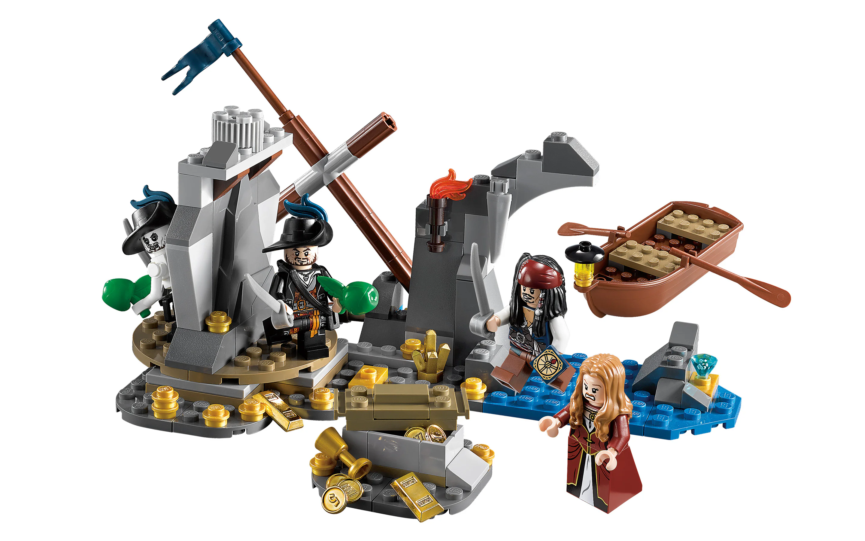 The Curse of the Black Pearl: Caribbean Pirates: The Island of Death 乐高 LEGO 4181 image 1
