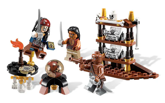 Squawking waves: Caribbean Pirates: Captain's Coyote Quest 乐高 LEGO 4191 image 1