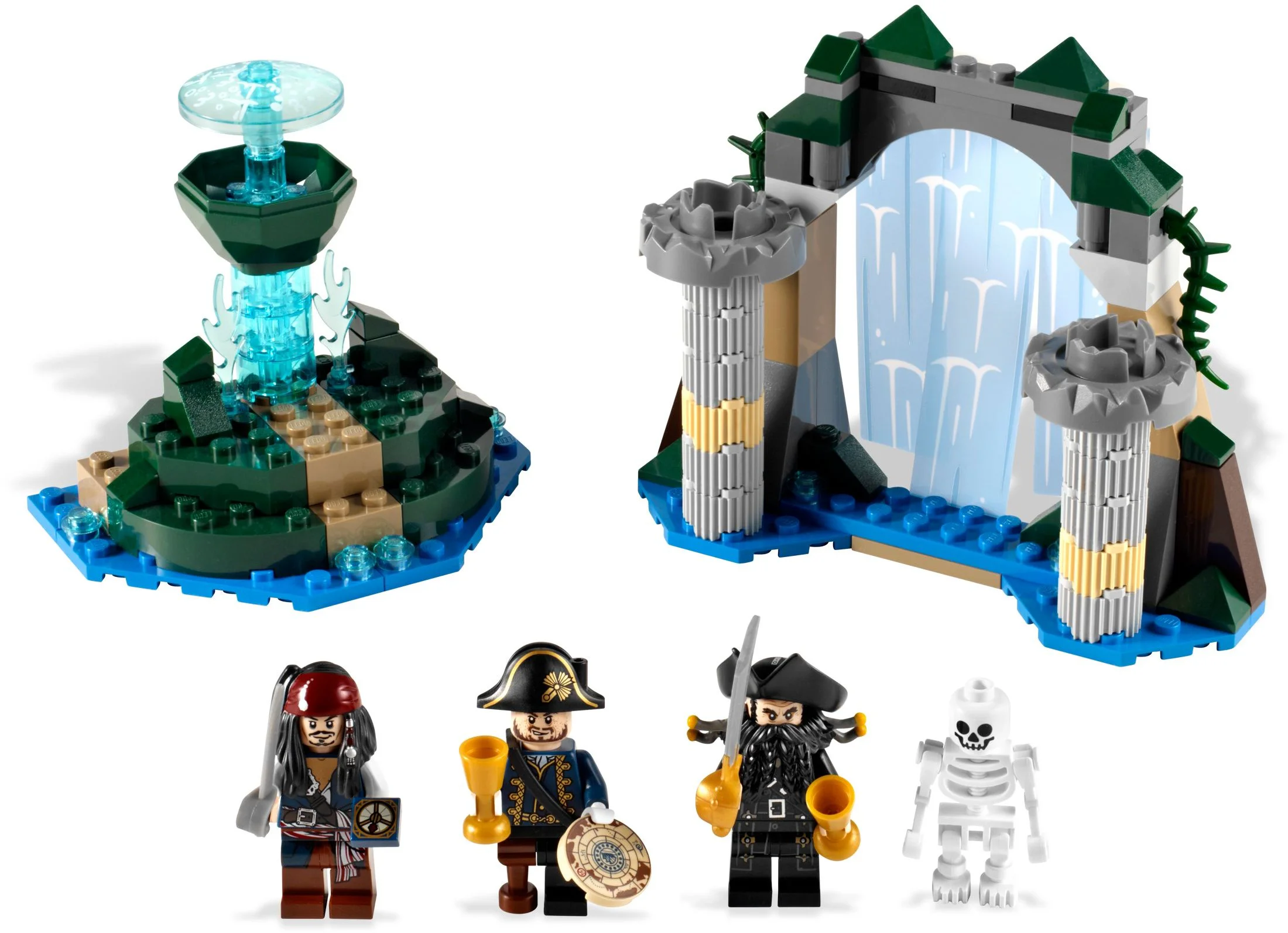 Squawking waves: Caribbean pirates: a spring of youth 乐高 LEGO 4192