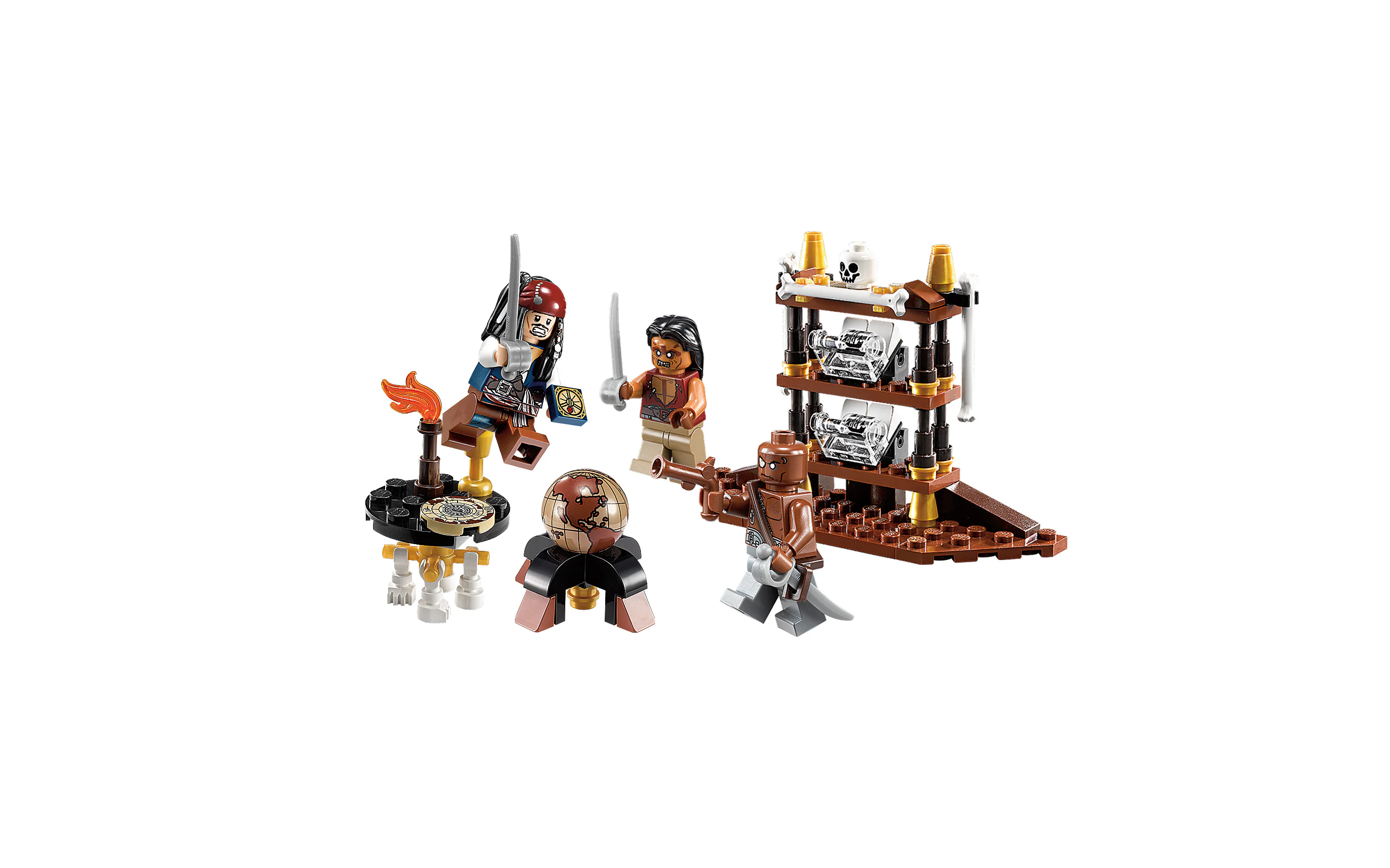 Squawking waves: Caribbean Pirates: Captain's Coyote Quest 乐高 LEGO 4191 image 3