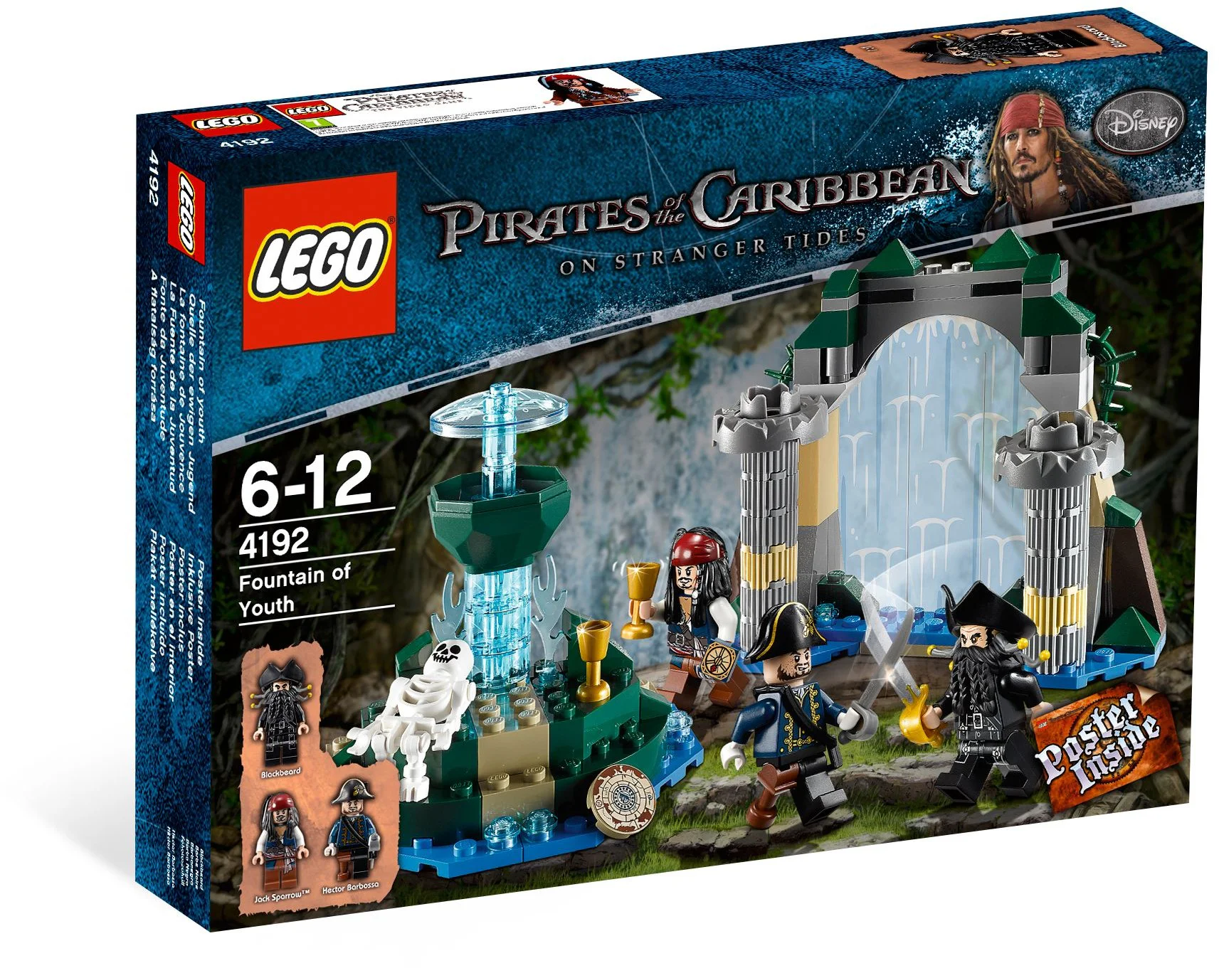Squawking waves: Caribbean pirates: a spring of youth 乐高 LEGO 4192 image 2
