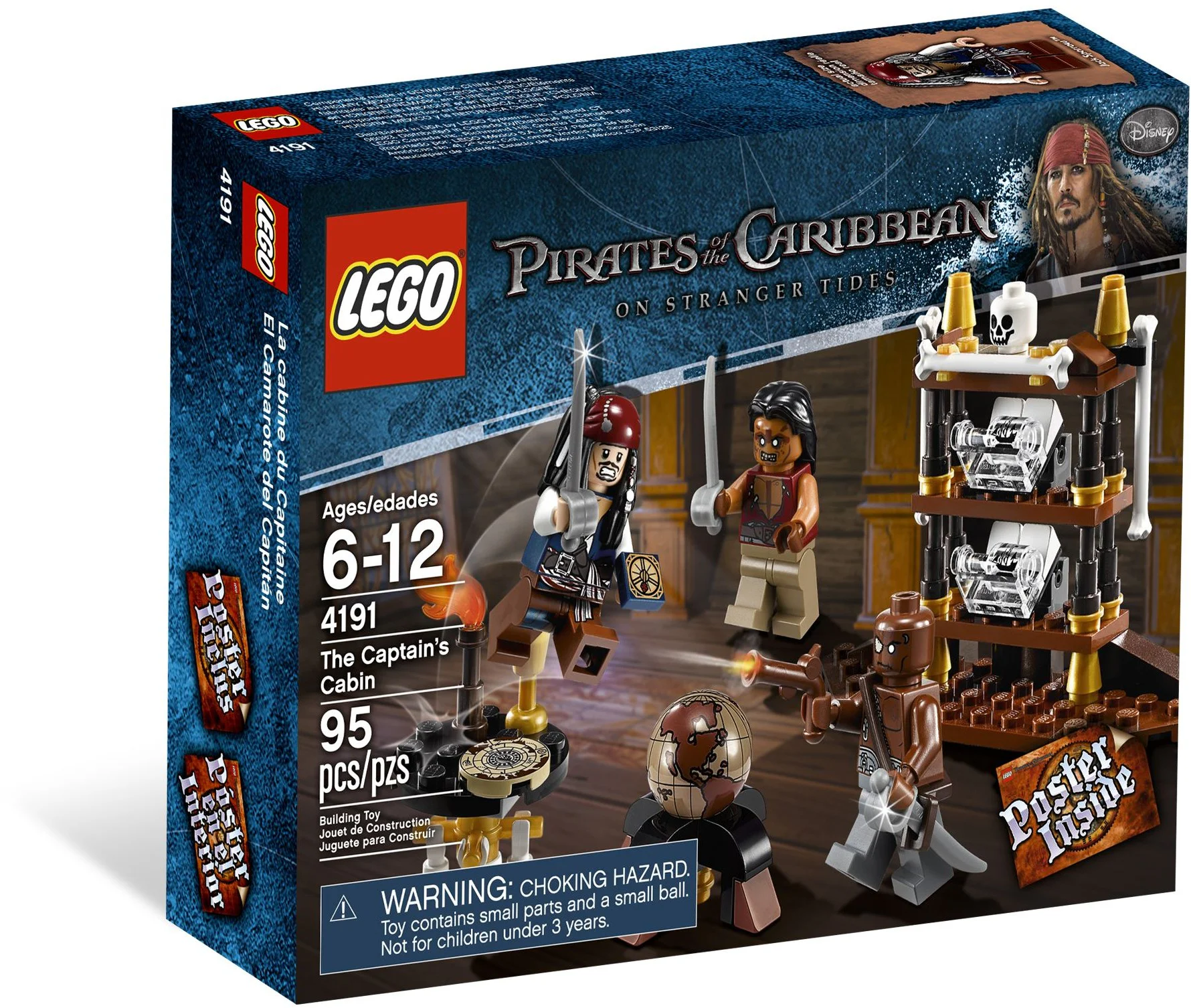 Squawking waves: Caribbean Pirates: Captain's Coyote Quest 乐高 LEGO 4191 image 5
