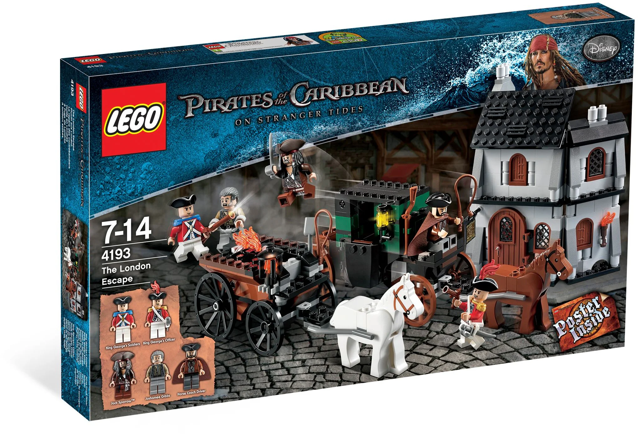 Squawking waves: Caribbean Pirates: The London Run 乐高 LEGO 4193 image 1