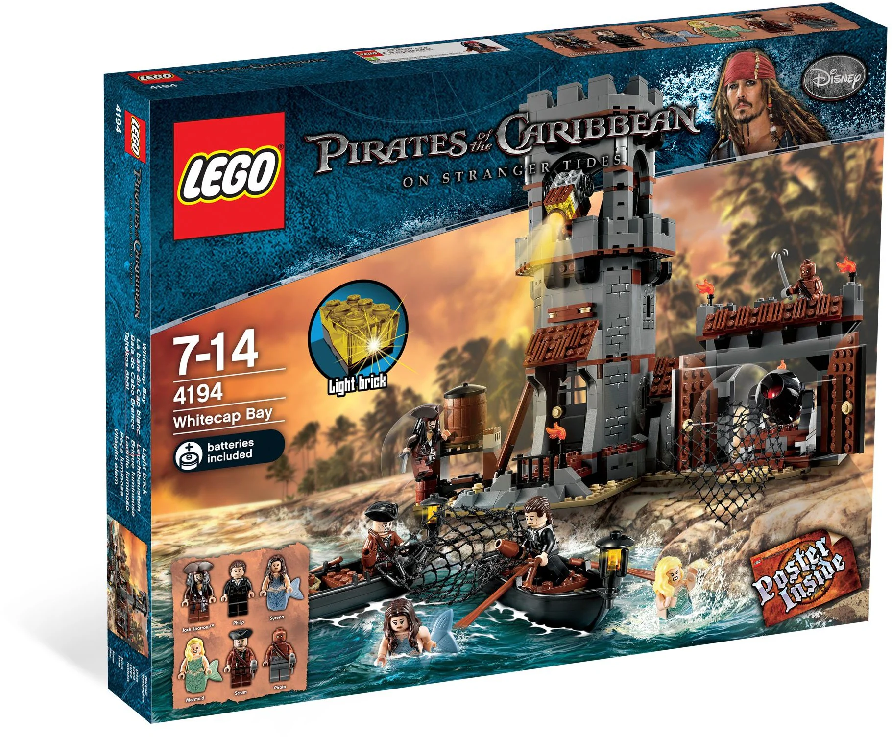 Stun waves: Caribbean pirates: the White Hat Bay expedition 乐高 LEGO 4194 image 2