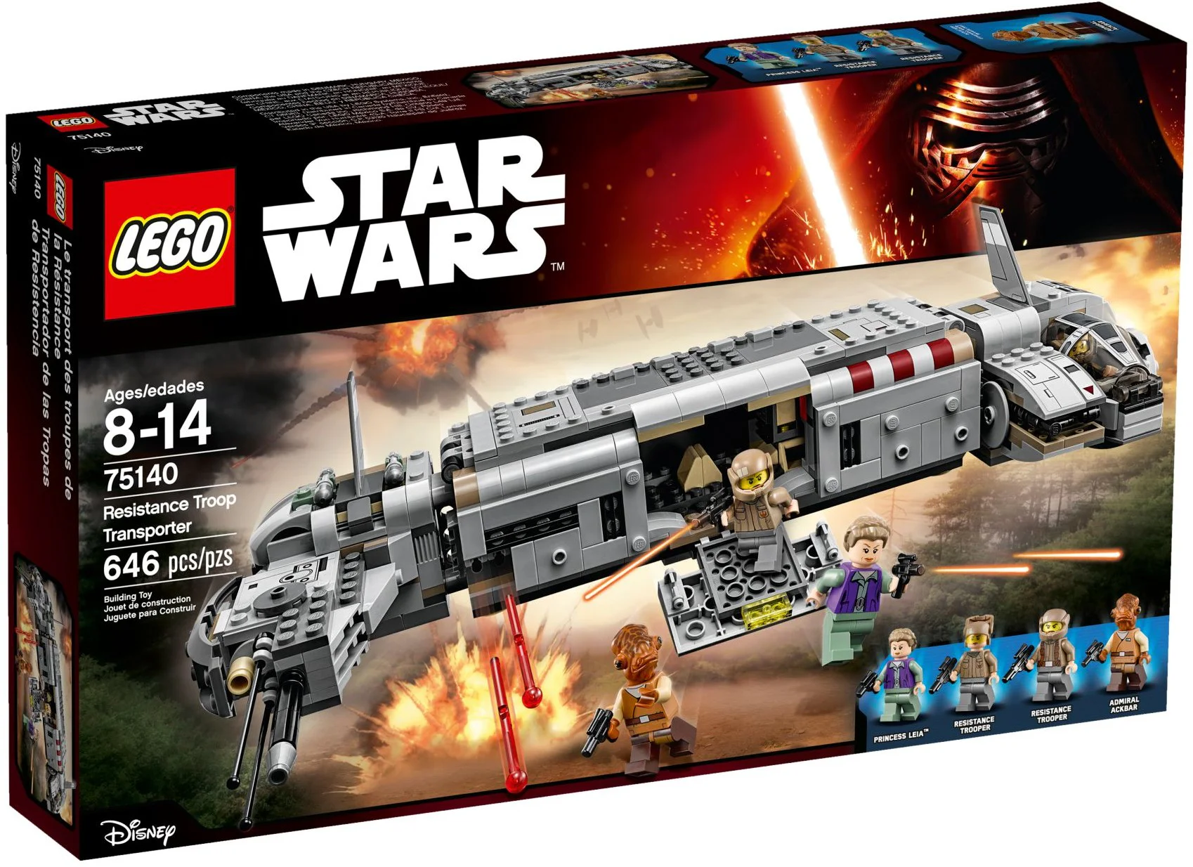 Resistant Army Cavalry Transport Plane 乐高 LEGO 75140 image 1