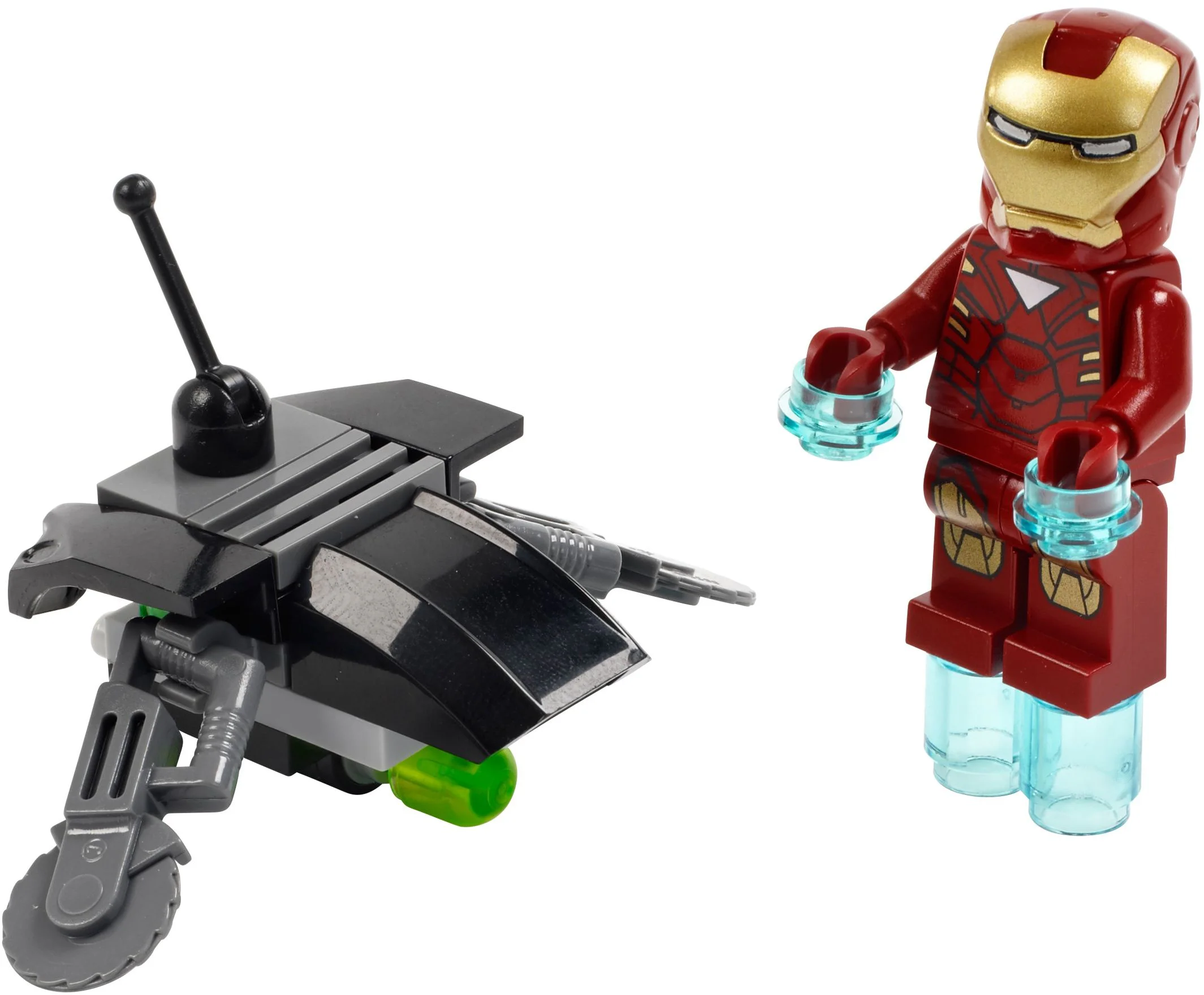 Alliance of Avengers: Superhero Man: Iron Man and Combat Drone 乐高 LEGO 30167