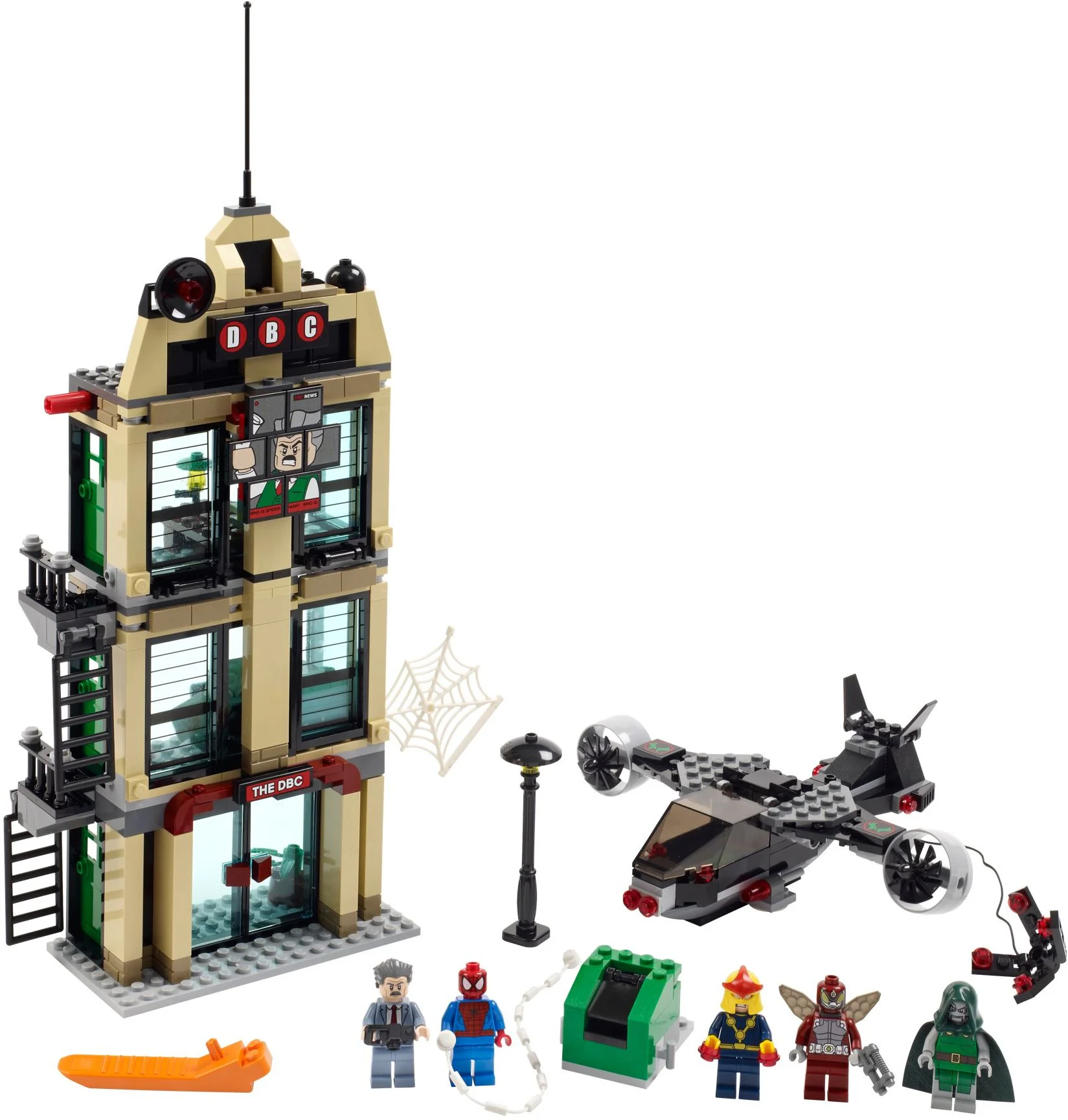 The Ultimate Spider-Man: The Super Heroes of Mannway: The Death of the Press 乐高 LEGO 76005