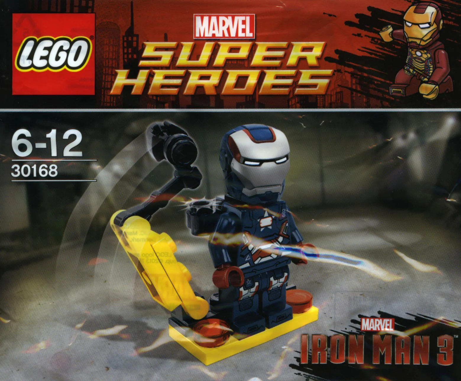 Iron Man 3: The Super Heroes of Manpower: Iron Man Patriots 乐高 LEGO 30168 image 1