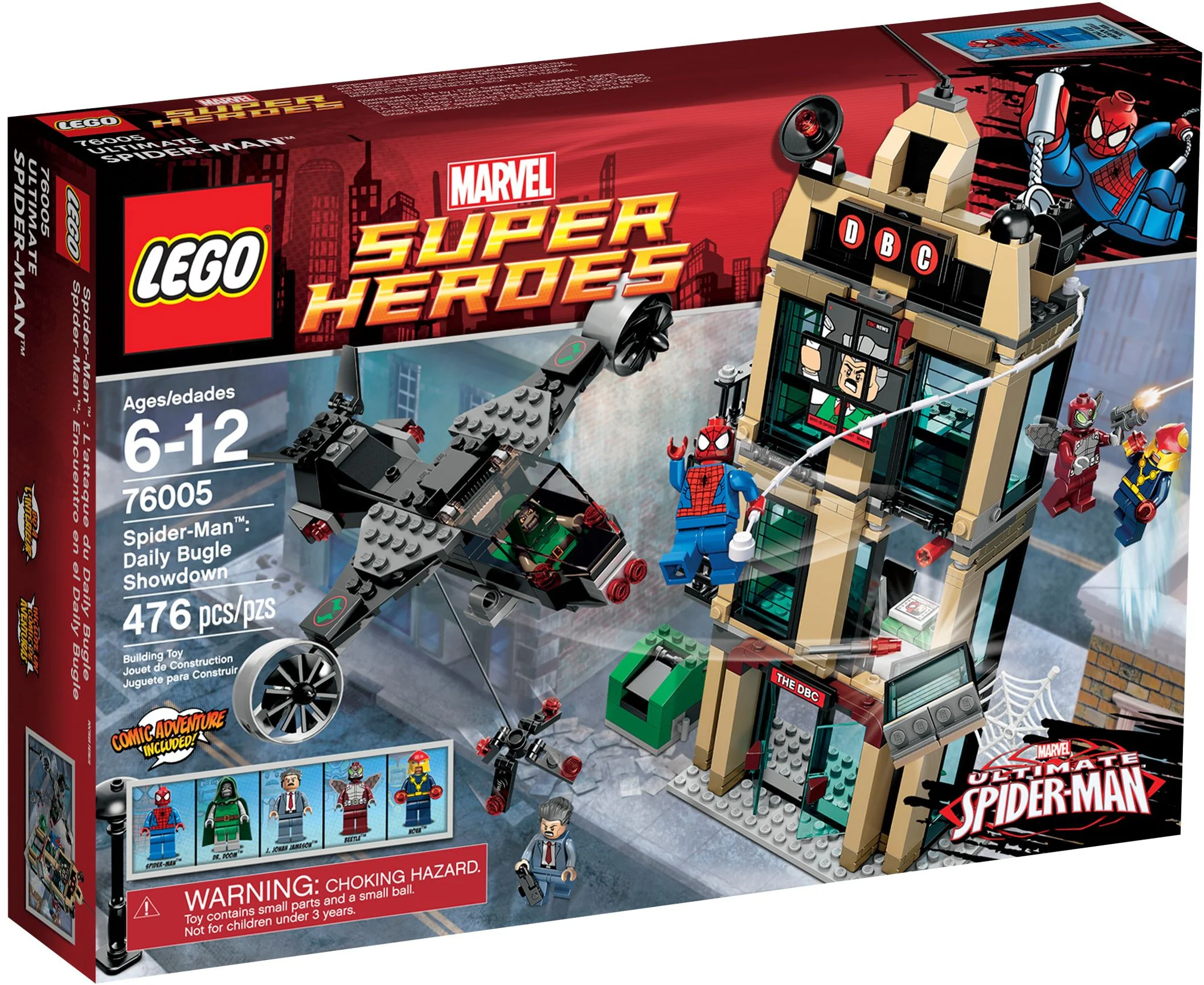 The Ultimate Spider-Man: The Super Heroes of Mannway: The Death of the Press 乐高 LEGO 76005 image 3