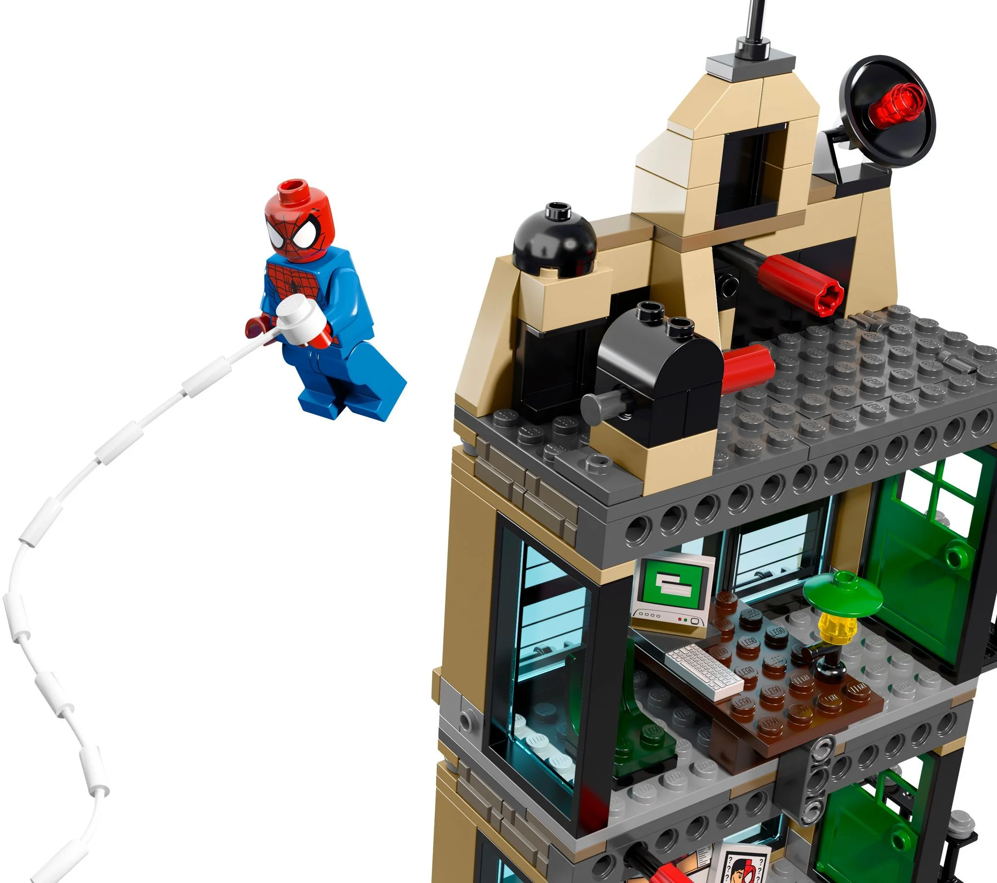 The Ultimate Spider-Man: The Super Heroes of Mannway: The Death of the Press 乐高 LEGO 76005 image 4
