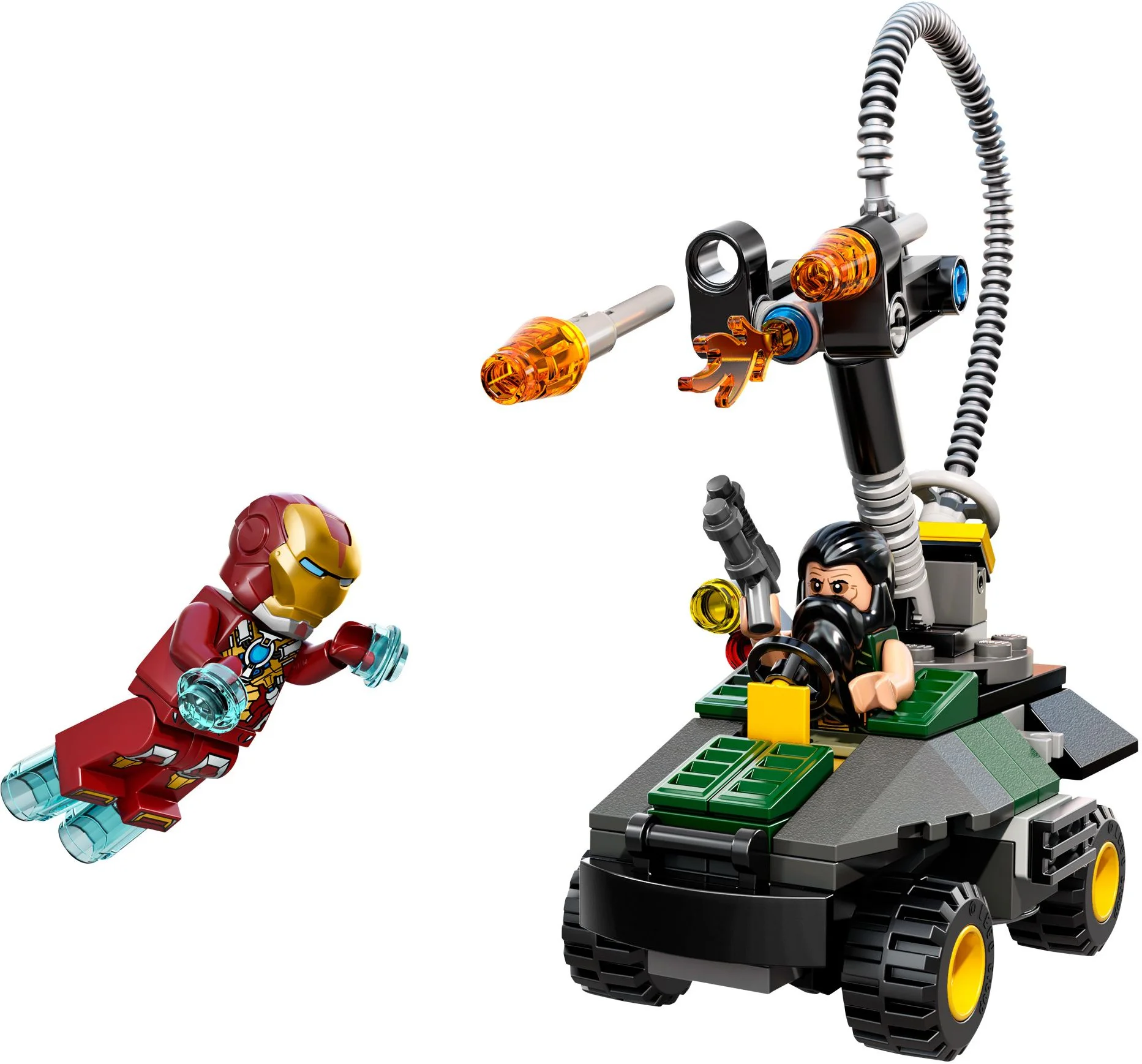 iron man 3: the super heroes of mandarin: the iron man vs lord mantle 乐高 LEGO 76008 image 1