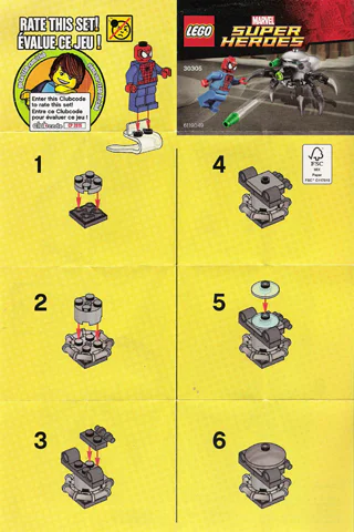 The Ultimate Spider-Man: The Super Heroes of Neverland: Jumping Spider-Man 乐高 LEGO 30305 image 1