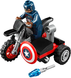US Captain 3: The Super Heroes of Mannway: Captain America's Motorcycle
