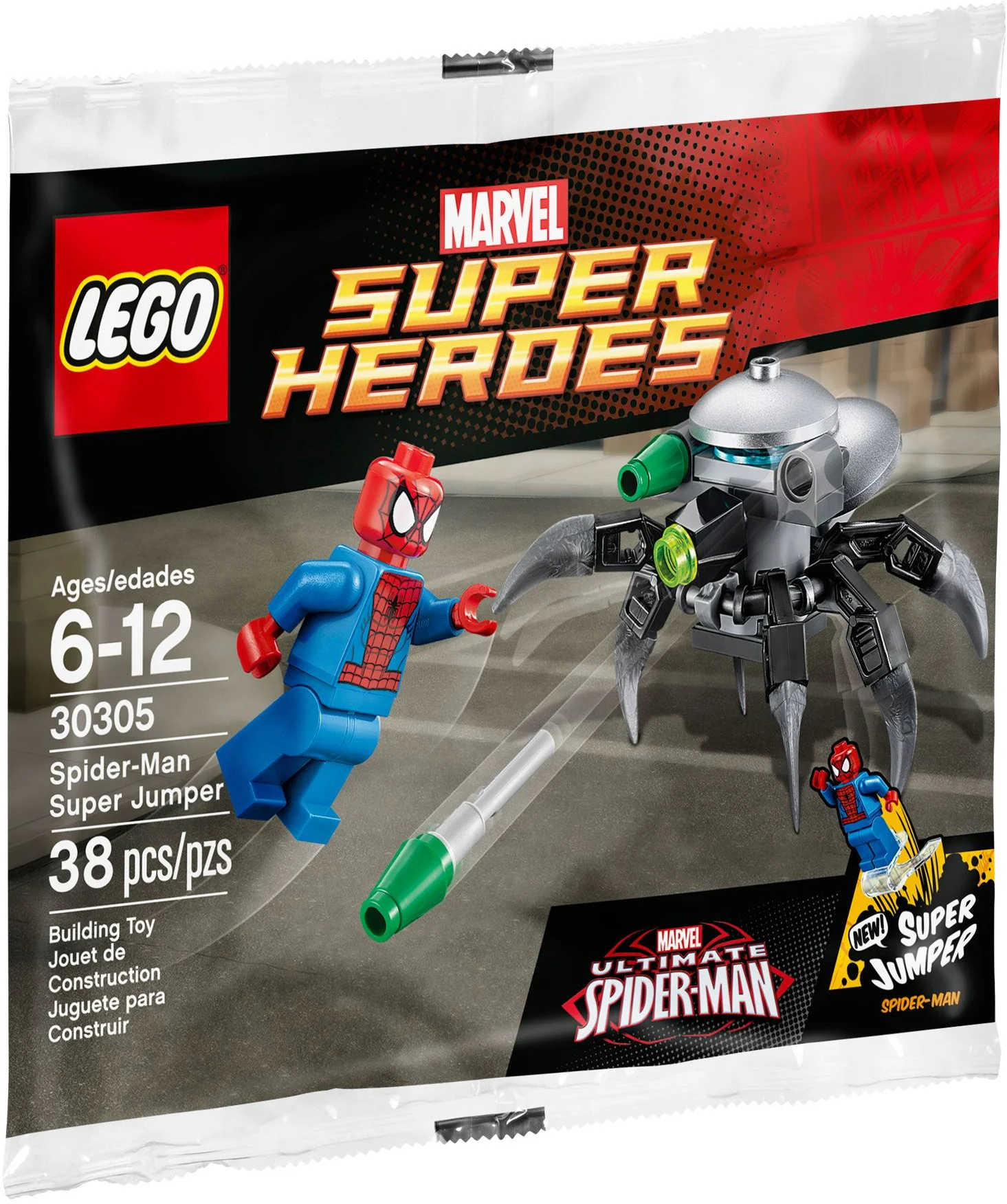 The Ultimate Spider-Man: The Super Heroes of Neverland: Jumping Spider-Man 乐高 LEGO 30305 image 3