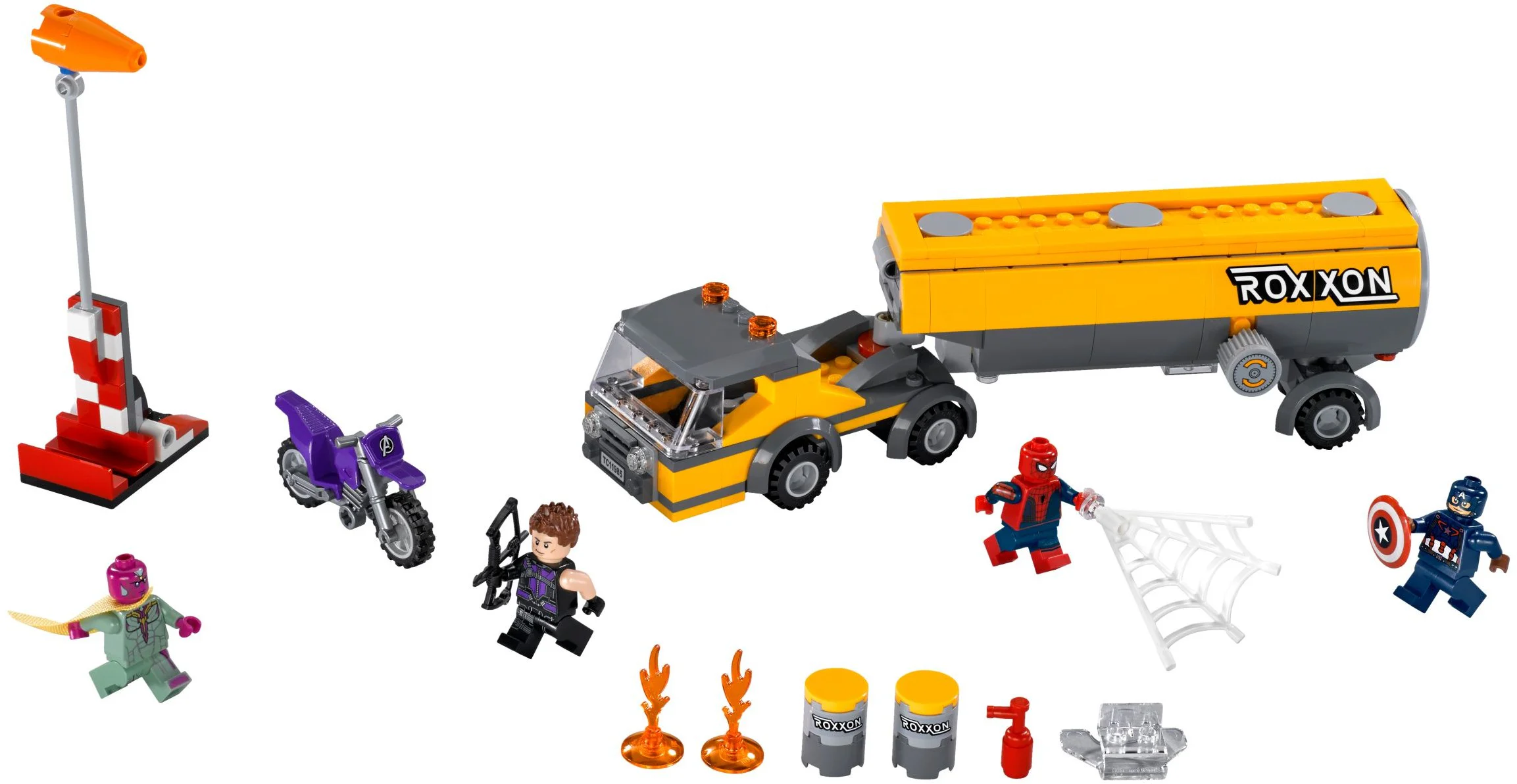 US Captain 3: The Super Heroes of Manning: The Battle of the Tank 乐高 LEGO 76067