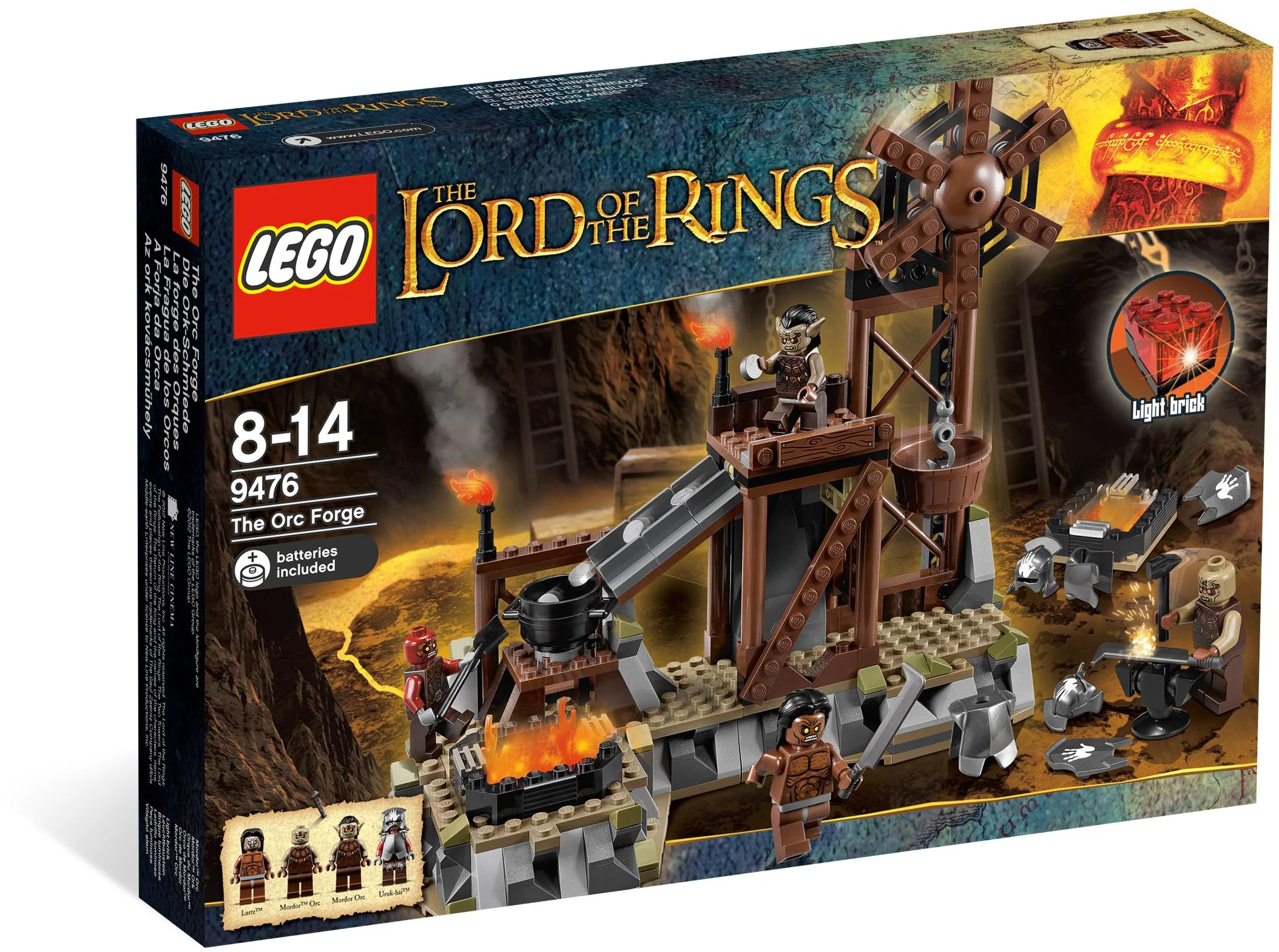 Re-emergence of the Ring of the King: Orc Weapons 乐高 LEGO 9476 image 1