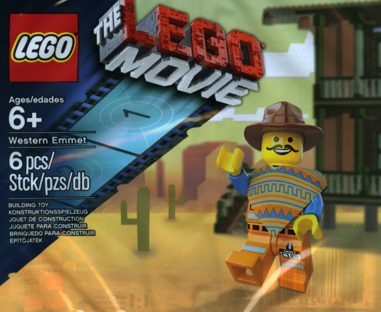 Lego Big Film: The West Emmett 乐高 LEGO 5002204