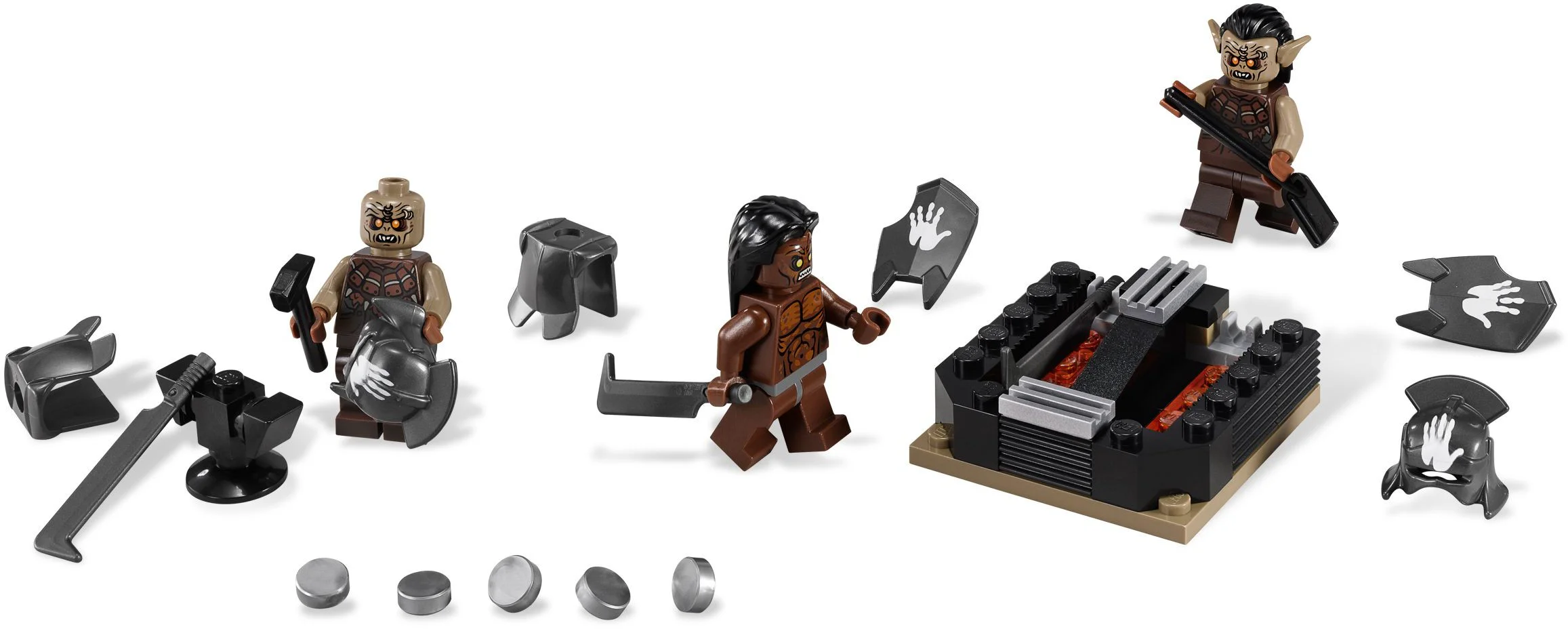 Re-emergence of the Ring of the King: Orc Weapons 乐高 LEGO 9476 image 4