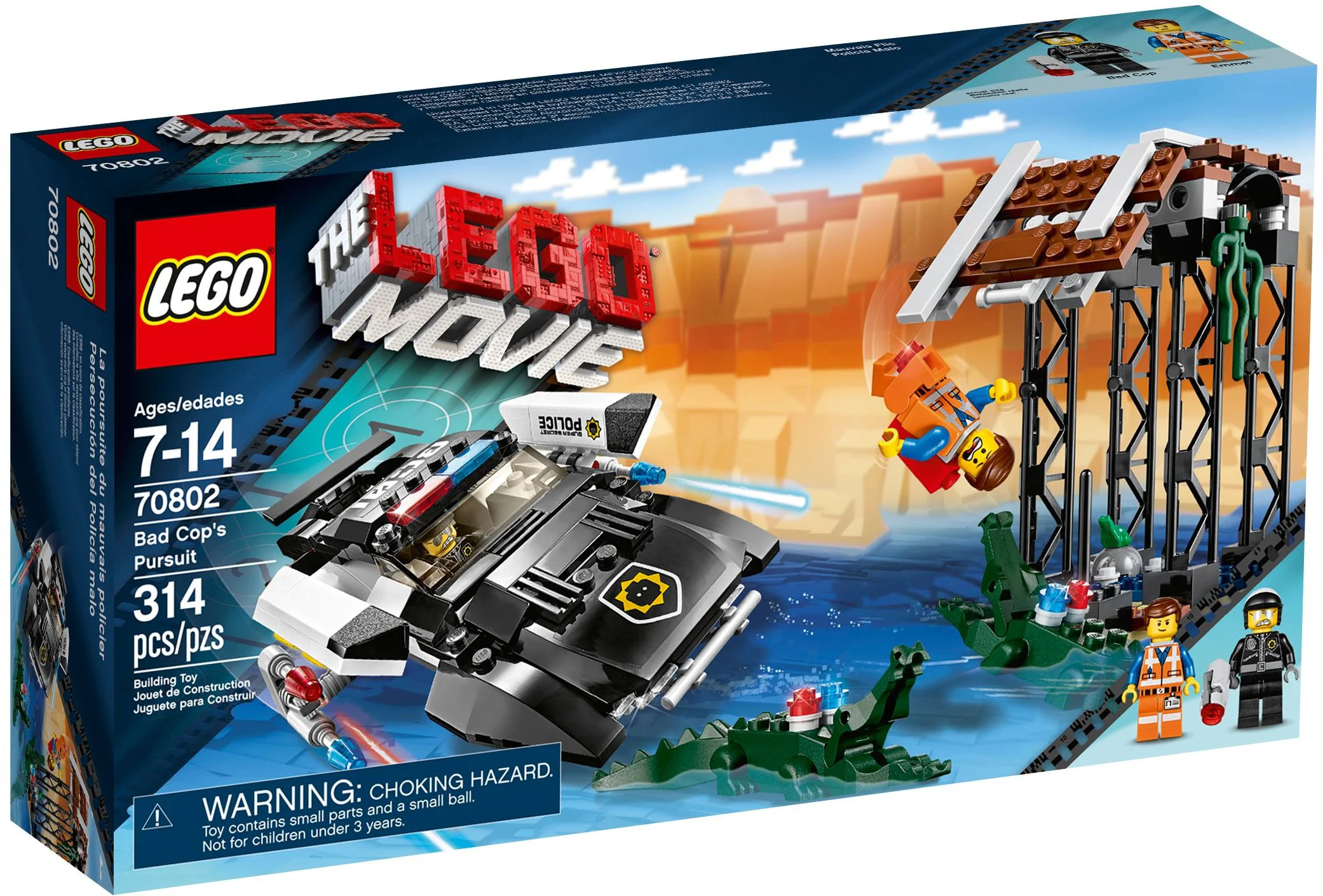 Lego Big Film: Bad cop tracking 乐高 LEGO 70802 image 1