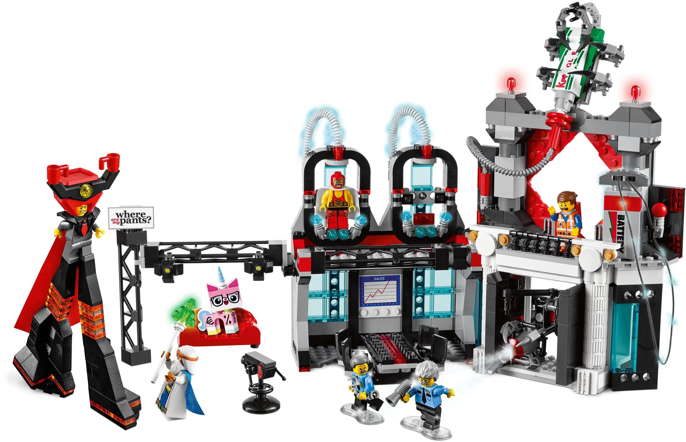 Lego's great movie: The Lord of Business's evil nest 乐高 LEGO 70809