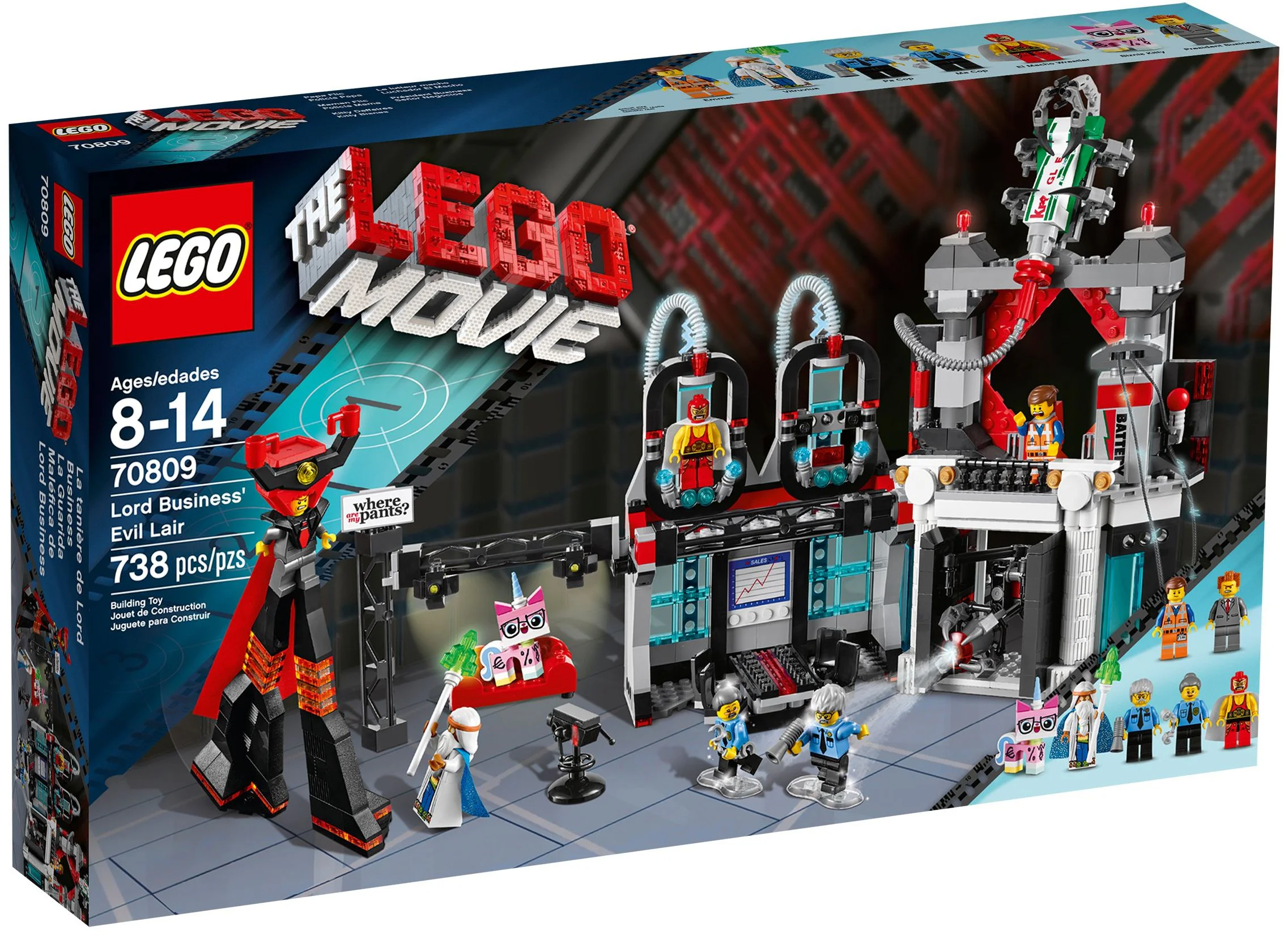 Lego's great movie: The Lord of Business's evil nest 乐高 LEGO 70809 image 1