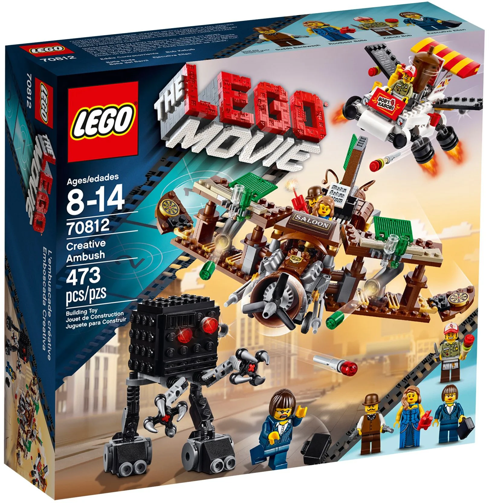 Lego Big Film: Creative ambush 乐高 LEGO 70812 image 1