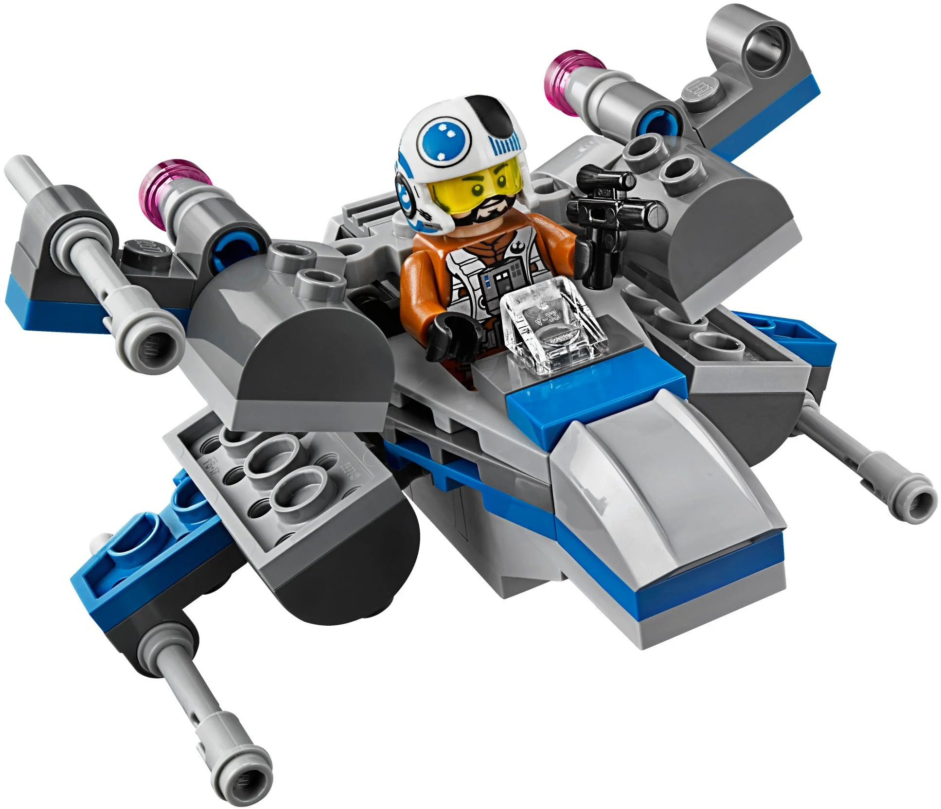 Micro fighter: X-wing fighter of the Resistance Army 乐高 LEGO 75125 image 2