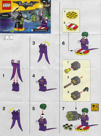 Lego Batman movie: Joker practice 乐高 LEGO 30523 image 2