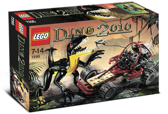 Dinosaur 2010: Small Dragon Hunting Vehicle 乐高 LEGO 7295 image 2